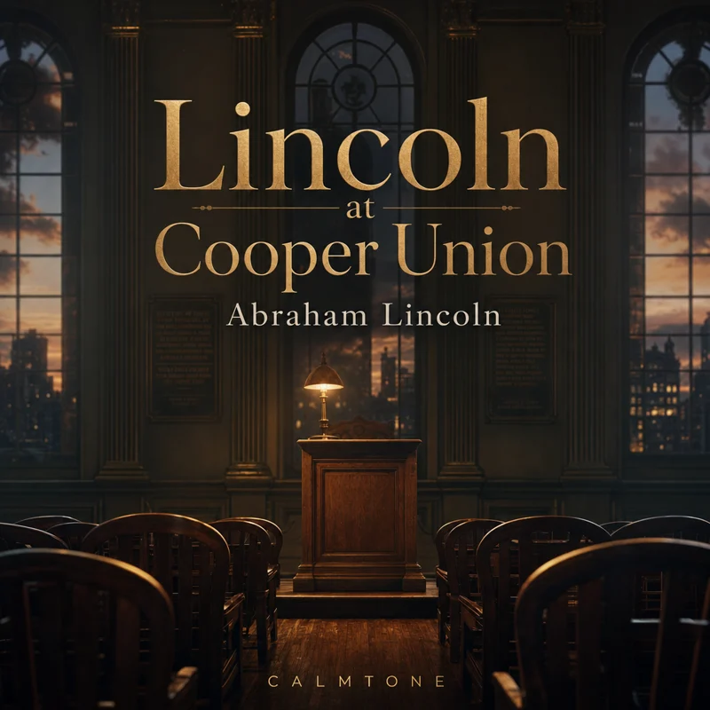 Lincoln at Cooper Union