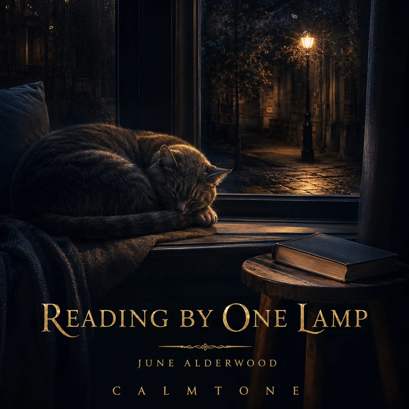 Reading by One Lamp: A pool of light, a page, and the house gone quiet
